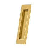 Flush Pull, Rectangular, HD, 7" x 1-7/8" x 3/8", Solid Brass