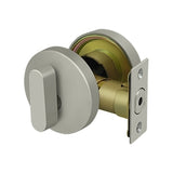 Zinc Modern Low Profile Deadbolt Lock Grade 3