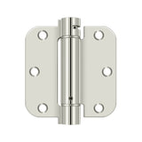 3-1/2" x 3-1/2" x 5/8" Spring Hinge