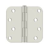 4"x 4"x 5/8" Radius Hinge