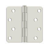 4" x 4" x 1/4" Radius Hinge, Residential