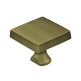 Solid Brass Square Knob For HD Bolt