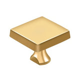 Solid Brass Square Knob For HD Bolt