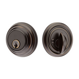 Emtek 8455 Low Profile Deadbolt - Classic Brass - Single Cylinder