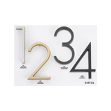 Emtek 7" Modern House Numbers