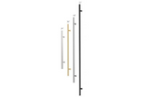 Emtek 86194 Modern Steel Round Long Door Pull With 36" Door Pull With Round Shape