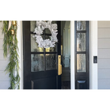 Emtek EMP4819 Lausanne Single Cylinder Entrance Handleset - Brass Tubular - EMPowered Upgrade