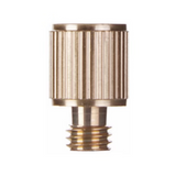 Emtek Select Straight Knurled Hinge Tips (4 tips per set)