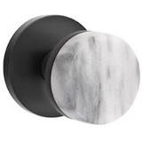 Emtek 5209 Select Brass Knob With Conical Stem And Disk Rosette Privacy Set