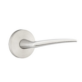 Emtek S200 STAINLESS STEEL - LEVERSETS With Disk Rosette Privacy Set