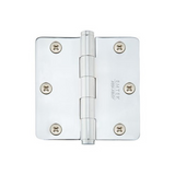 Emtek 96123 Residential Duty Hinges (Pair), 3-1/2" x 3-1/2" with 1/4" Radius Corners