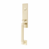 Emtek 4206 Hercules Smooth Full Length Dummy Set Entrance Handleset - Brass Tubular