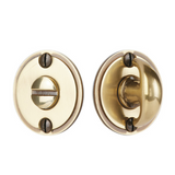 Emtek 828TP Classic Thumbturn Privacy Bolt - Use with Brass Passage Set