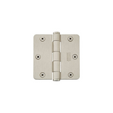 Emtek 96223 Heavy Duty Hinges (Pair), 3-1/2" x 3-1/2" with 1/4" Radius Corners