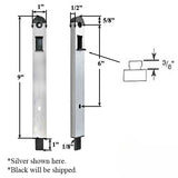 9" Magnum Flush Slide Bolt 3/8" Standard Profile, 5/8" Width Tip - 362030