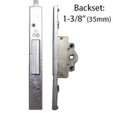 ROLLER VERSION MORTISE LOCK GEAR FOR 180° LEVER, 1-3/8 BACKSET