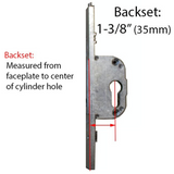 LOCK WITH CYLINDER BORE 1-3/8" (35MM) BS, 7-7/8" (200MM) PZ