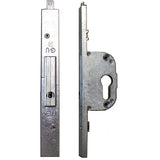 TERRACE DOOR MORTISE LOCK WITH PROFILE CYLINDER BORE, BACKSET 1-9/16