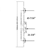 G-U EAGLE NEW BREED MULTIPOINT LOCK KIT WITH LATCHBOLTS 8-0 DOOR