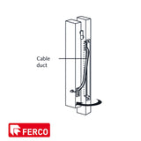 G-U FERCO Multi-point Lock Concealed Cable Duct