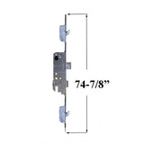 16MM SECURY SH2 RHINO WITH RADIUS ENDS AND ANTI-SLAM DEVICE FOR LATCH, 45/92, 8'-0" DOORS