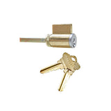 G-U / FERCO CYLINDER FOR 1-3/4 OR 2-1/4 DOOR, SCHLAGE - KEY - SATIN CHROME