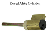 G-U / FERCO 1 INCH CYLINDER, SCHLAGE KEYWAY - KEYED ALIKE - BRONZE