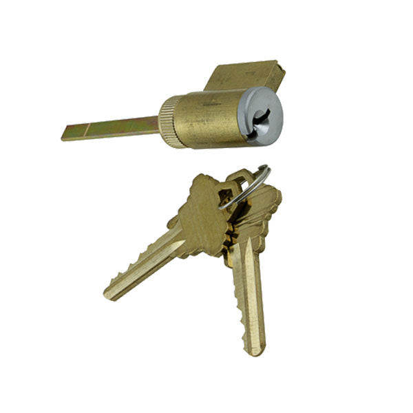 G-U / FERCO 1 INCH CYLINDER, SCHLAGE KEYWAY - KEYED ALIKE - BRUSHED CH ...