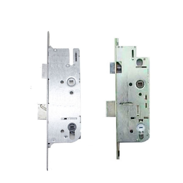 G-U MONOLOCK 45/92 SINGLE DOOR LOCK, KEY BELOW LEVER - STAINLESS STEEL ...