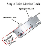MONOLOCK 55/92 SINGLE POINT MORTISE LOCK (SPL) - STAINLESS STEEL