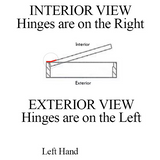 Ferco Three Way Adjustable Hinges, (Box Of 3 Hinges) - 6-C8072-Az