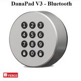 DanaPad V3 Pushbutton Smart Lock Bluetooth Companion - Satin Chrome