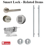 Profile Cylinder for Smart Lock, Adjustable Doors to 3-1/8"