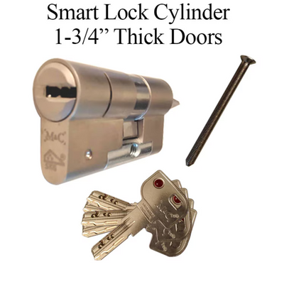 PROFILE CYLINDER FOR SMART LOCK - 1-3/4" THICK DOORS