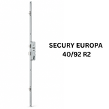 FERCO SECURY EUROPA R2 Active 2-Roller Multipoint Lock – 40/92 Euro Cylinder – 6-UA686-40-1-1