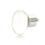 Schaub City Lights - Glass knobs with Brass Base