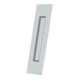 Flush Pull, Rectangular, HD, 10" x 2-1/4" x 1/2", Solid Brass