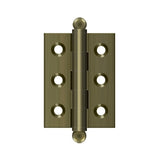 2" x 1-1/2" Hinge, w/ Ball Tips