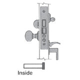 Baldwin 6021 Entrance Mortise Lock Body Handleset x Knob/Lever Entrance, Emergency Egress