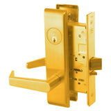 Accentra (formerly Yale) AUCN 8805FL Storeroom Mortise Lock with Augusta Lever, CN Escutcheon