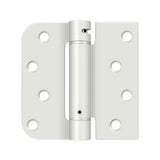 4" x 4" x 5/8" x SQ Spring Hinge, UL Listed