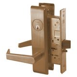 Accentra (formerly Yale) AUCN 8805FL Storeroom Mortise Lock with Augusta Lever, CN Escutcheon