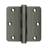 3-1/2" x 3-1/2" x 1/4" Radius Hinges