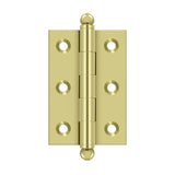 2-1/2" x 1-11/16" Hinge, w/ Ball Tips