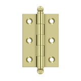 2-1/2" x 1-11/16" Hinge, w/ Ball Tips