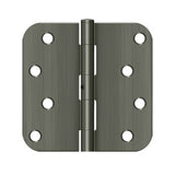 4"x 4"x 5/8" Radius Hinge