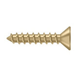 Wood Screw, Steel, #10 x 1"