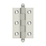 2-1/2" x 1-11/16" Hinge, w/ Ball Tips