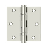 3-1/2" x 3-1/2" Square Hinge, Ball Bearings