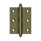 2-1/2" x 2" Hinge, w/ Ball Tips